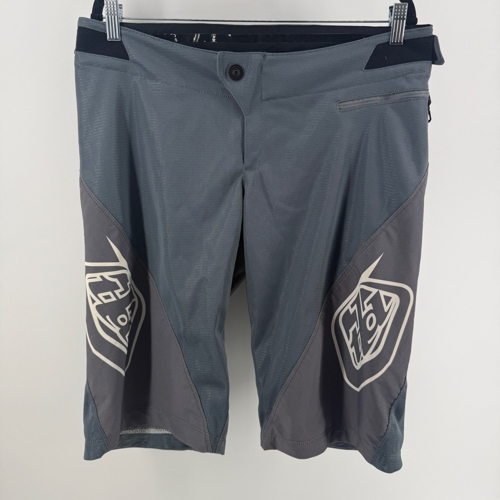 Troy Lee Designs Sprint MTB Shorts Mens 34 Gray Mountain Bike Downhill Trail